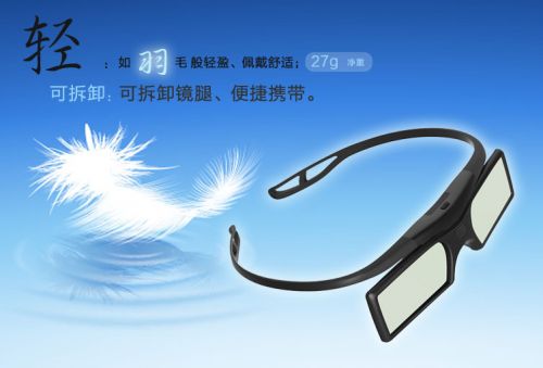 Lunettes VR ou 3D GONBES en résine G15-DLP - Liquides verres de cristal d'obturation Ref 1227144