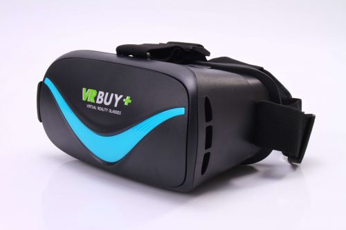 Lunettes VR ou 3D BUY+ en plastique - Rouge et bleu rouge lunettes vert Ref 1227278