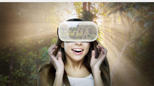 Lunettes VR ou 3D VRBOX en ABS - Rouge et bleu rouge lunettes vert Ref 1227313