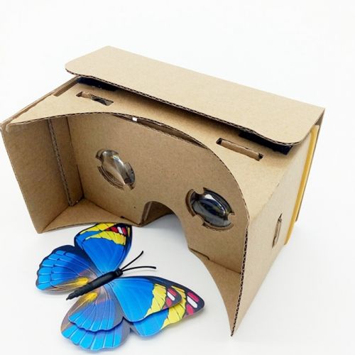 Lunettes VR ou 3D GOOGLE en En vedette Kraft Voir la description - Rouge et bleu rouge lunettes vert Ref 1227324