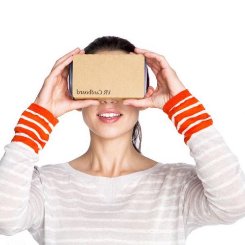 Lunettes VR ou 3D DIY CARDBOARD en papier - polarisant Ref 1227965