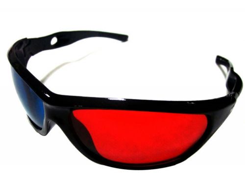 Lunettes VR ou 3D en résine - Rouge et bleu rouge lunettes vert Ref 1228588