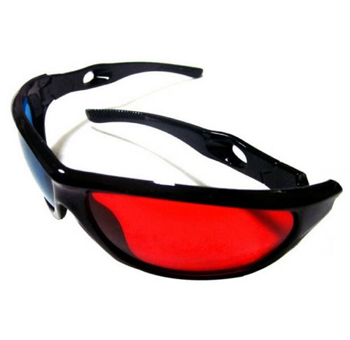 Lunettes VR ou 3D en plastique - Rouge et bleu rouge lunettes vert Ref 1228600