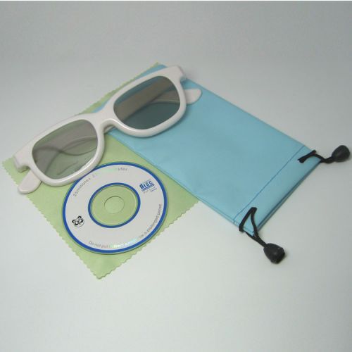 Lunettes VR ou 3D en résine Plain blanc - polarisant Ref 1228642