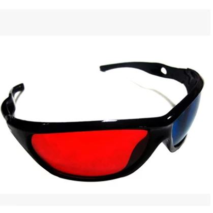 Lunettes VR ou 3D en résine - Rouge et bleu rouge lunettes vert Ref 1228649