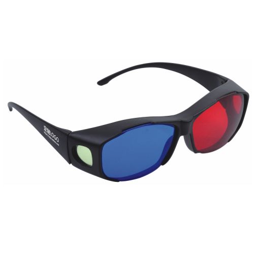 Lunettes VR ou 3D en plastique - Rouge et bleu rouge lunettes vert Ref 1228708