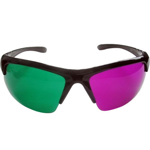 Lunettes VR ou 3D - Rouge et bleu rouge lunettes vert Ref 1228807