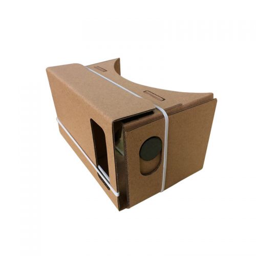 Lunettes VR ou 3D GOOGLE PROJECT GLASS en papier - Rouge et bleu rouge lunettes vert Ref 1228877
