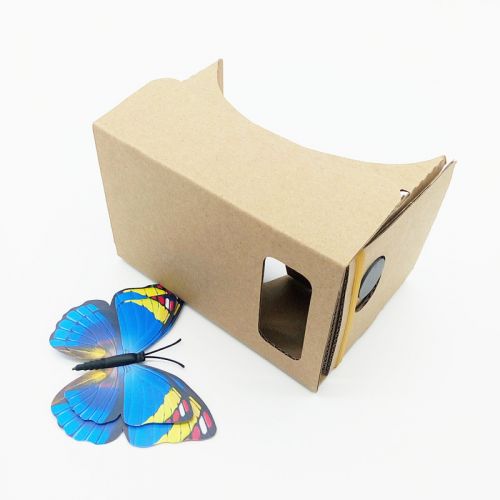 Lunettes VR ou 3D en Les importations de papier kraft - Rouge et bleu rouge lunettes vert Ref 1228938