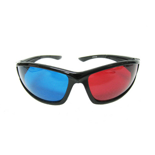 Lunettes VR ou 3D en plastique - Rouge et bleu rouge lunettes vert Ref 1228993