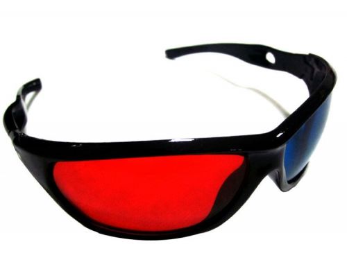 Lunettes VR ou 3D en plastique - Rouge et bleu rouge lunettes vert Ref 1229416