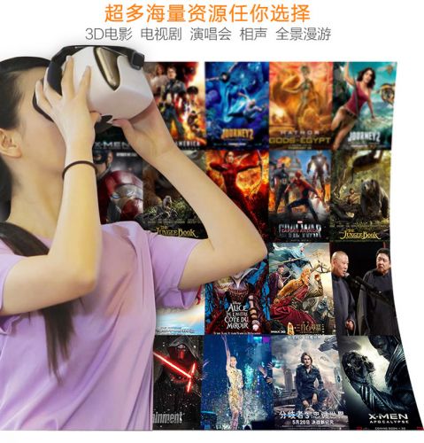 Lunettes VR ou 3D en plastique - Liquides verres de cristal d'obturation Ref 1229436