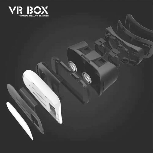 Lunettes VR ou 3D en plastique - Ref 1229453