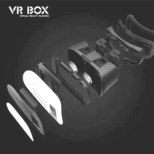 Lunettes VR ou 3D en plastique - Ref 1229606