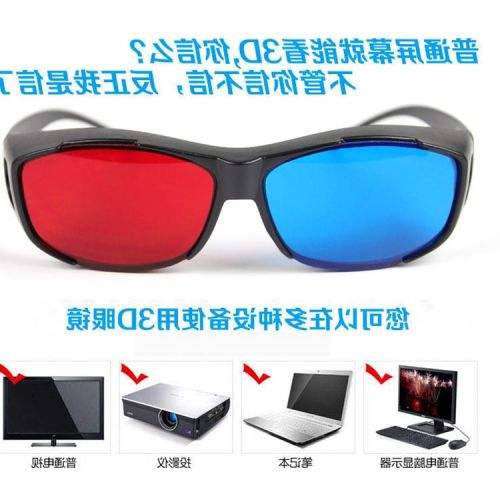 Lunettes VR ou 3D NVIDIA en résine - Rouge et bleu rouge lunettes vert Ref 1229626