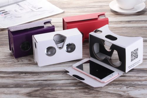 Lunettes VR ou 3D GOOGLE CARDBOARD en papier - Ref 1229906