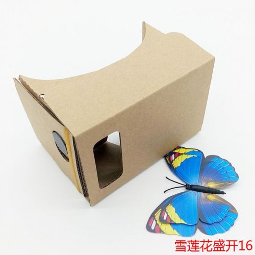 Lunettes VR ou 3D GOOGLE en En vedette Kraft Voir la description - Rouge et bleu rouge lunettes vert Ref 1229917