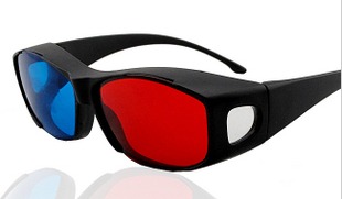 Lunettes VR ou 3D en résine - Rouge et bleu rouge lunettes vert Ref 1230179