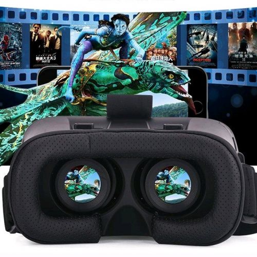 Lunettes VR ou 3D VRBOX en résine - Rouge et bleu rouge lunettes vert Ref 1230290