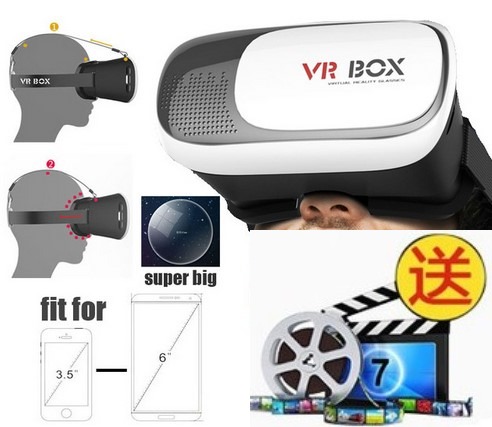Lunettes VR ou 3D BOXVR en plastique - polarisant Ref 1230767