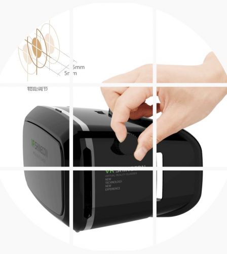 Lunettes VR ou 3D SHINECON en résine Voir la description - polarisant Ref 1230862