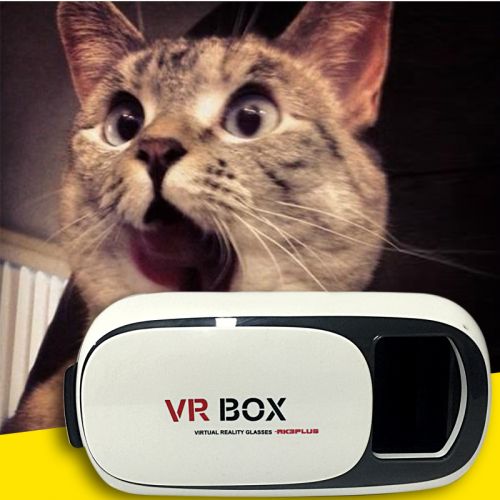 Lunettes VR ou 3D en plastique - Ref 1230896