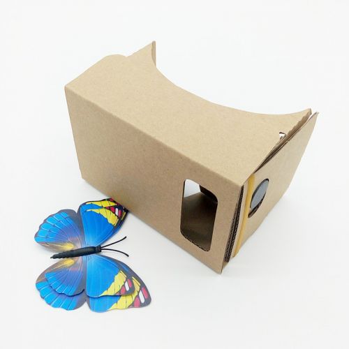 Lunettes VR ou 3D GOOGLE en En vedette Kraft Voir la description - Rouge et bleu rouge lunettes vert Ref 1230904