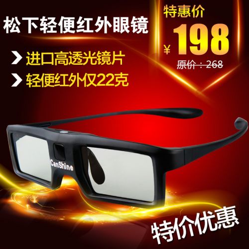 Lunettes VR ou 3D CANSHINE CS-PQ2 - Liquides verres de cristal d'obturation Ref 1234206