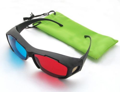 Lunettes VR ou 3D en plastique - Rouge et bleu rouge lunettes vert Ref 1234260