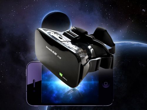 Lunettes VR ou 3D GELASSES en plastique - polarisant Ref 1234364