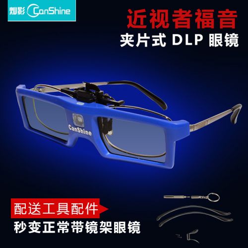 Lunettes VR ou 3D CANSHINE SQ2 - Liquides verres de cristal d'obturation Ref 1234389