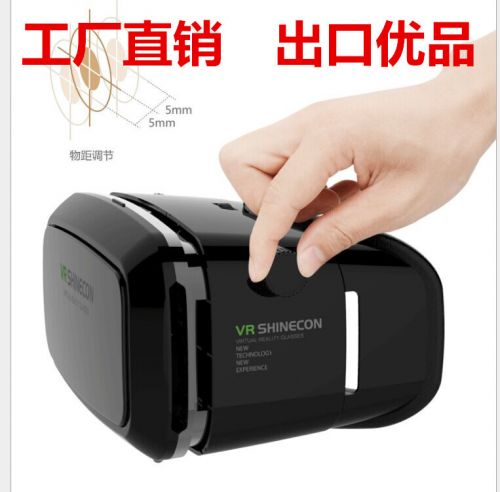 Lunettes VR ou 3D CRETAO en ABS+PET - Rouge et bleu rouge lunettes vert Ref 1234480