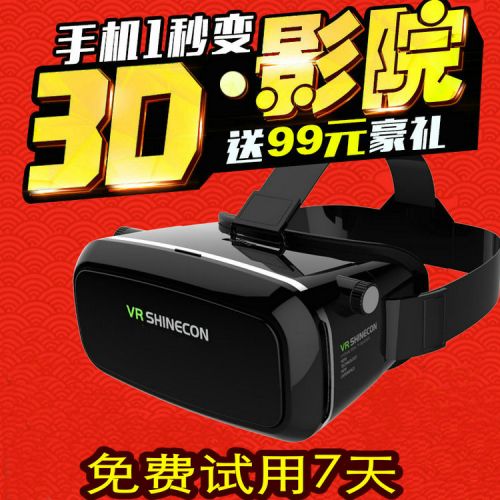 Lunettes VR ou 3D en plastique - Liquides verres de cristal d'obturation Ref 1234774