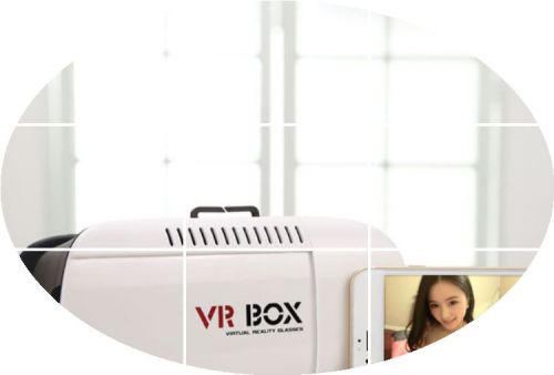 Lunettes VR ou 3D VRBOX en plastique Voir la description - polarisant Ref 1234943