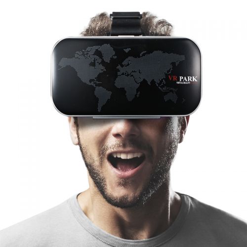 Lunettes VR ou 3D GUOER en ABS VR6 - Liquides verres de cristal d'obturation Ref 1234955