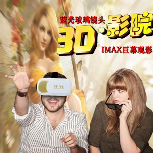 Lunettes VR ou 3D VRBOX en plastique - Liquides verres de cristal d'obturation Ref 1234963