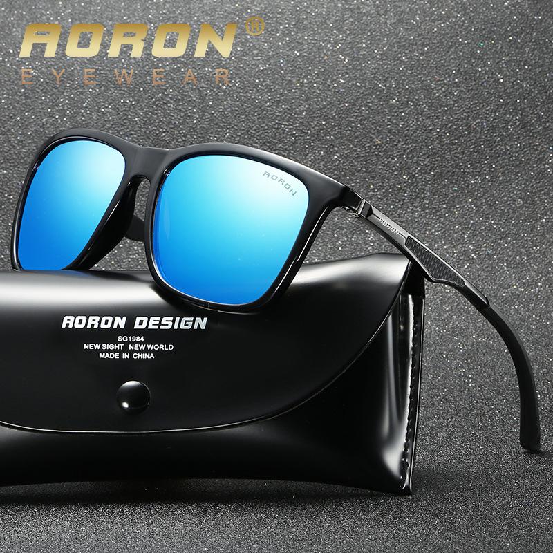 Lunettes de soleil AORON en Plastique + métal - Ref 3366413