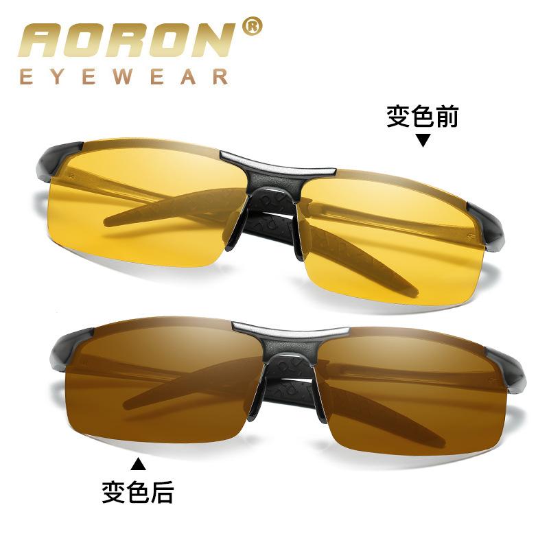 Lunettes de soleil AORON en Magnésium d aluminium - Ref 3366479