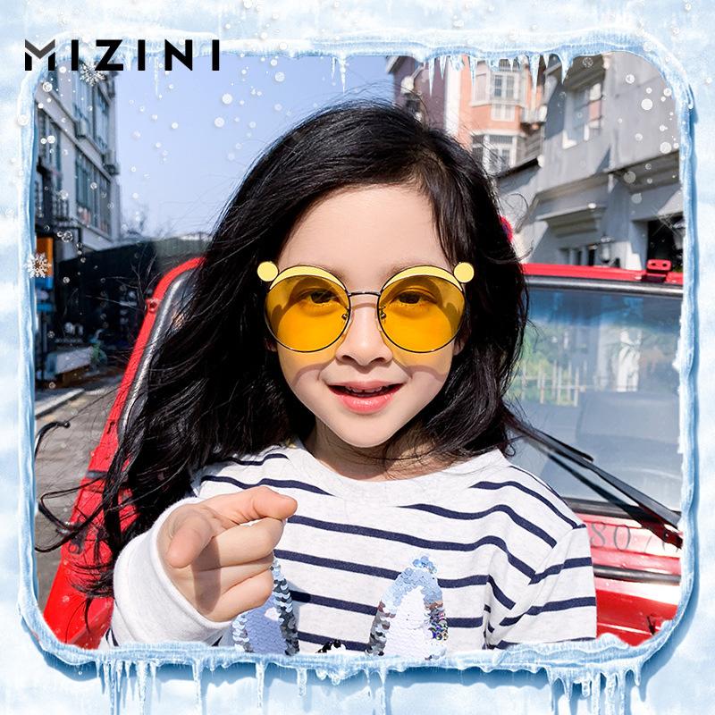 Lunettes de soleil MIZINI en Plastique + métal - Ref 3366827