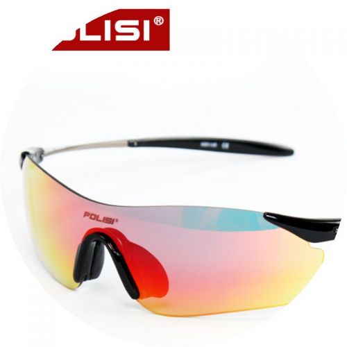 Lunettes de soleil sport neutre POLISI - Objectif PC Ref 1214558