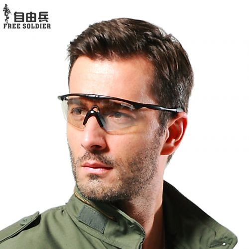 Lunettes de soleil sport homme FREE SOLDIER - Objectif PC Ref 1214592