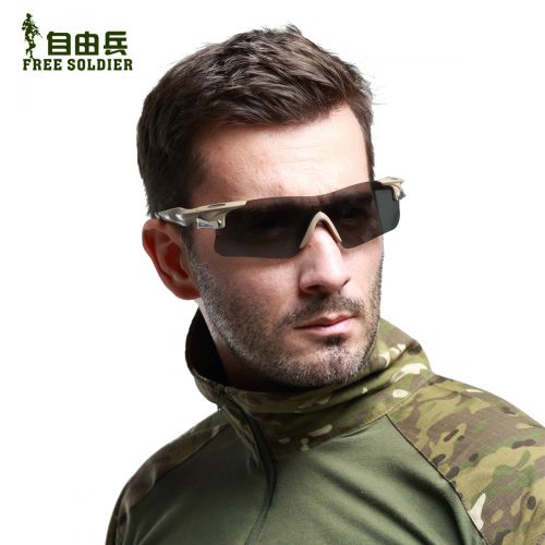 Lunettes de soleil sport neutre FREE SOLDIER - polarisant Ref 1214656