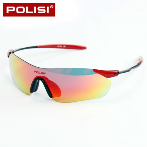 Lunettes de soleil sport neutre POLISI - Objectif PC Ref 1214854