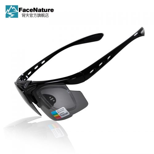 Lunettes de soleil sport neutre FACENATURE - polarisant Ref 1215269