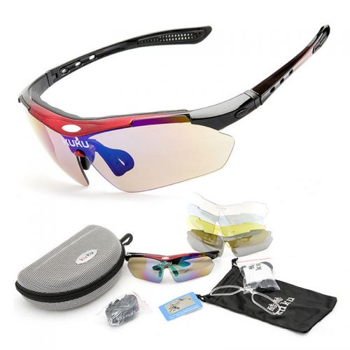 Lunettes de soleil sport homme KUKU - Objectif PC Ref 1215605