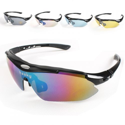 Lunettes de soleil sport neutre HASKY - Objectif PC Ref 1216222
