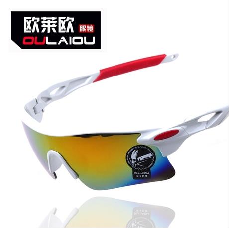 Lunettes de soleil sport neutre OULAIOU - Objectif PC Ref 1218155