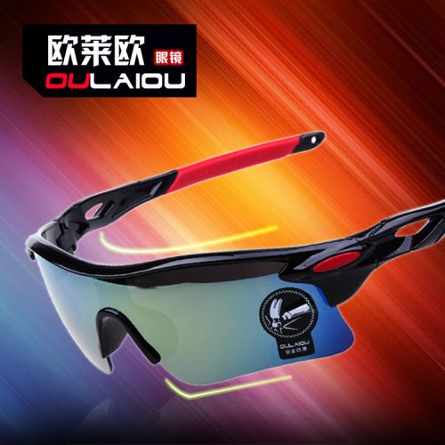 Lunettes de soleil sport neutre OULAIOU - Objectif PC Ref 1218228