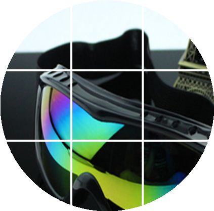 Lunettes de soleil sport homme - Objectif PC Ref 1220261