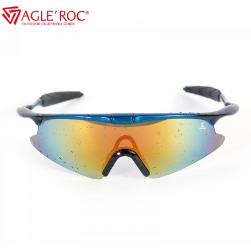Lunettes de soleil sport AGLEROC - Objectif PC Ref 1224347